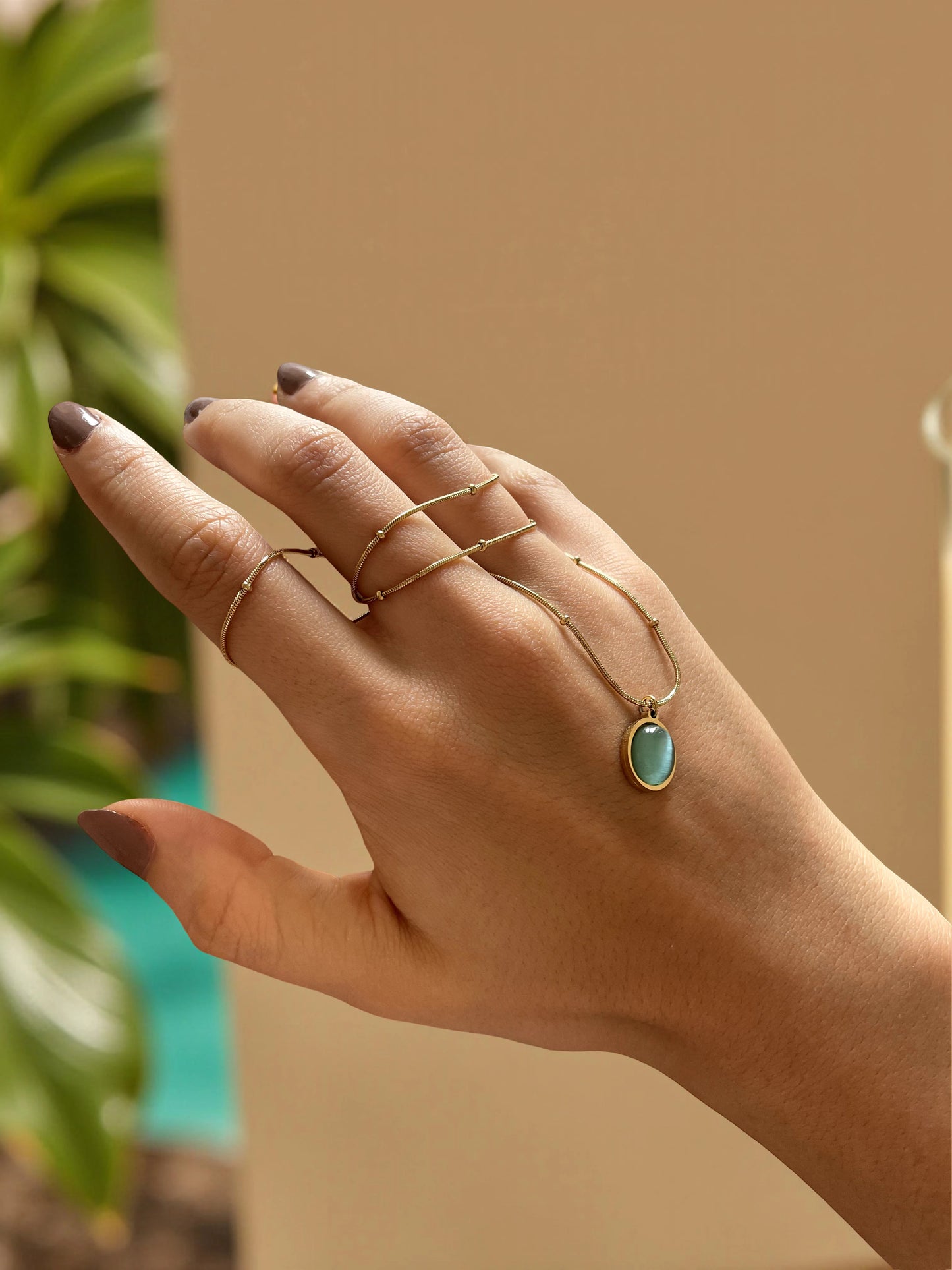 CALMA PENDANT | Steel and Cultured Pearls
