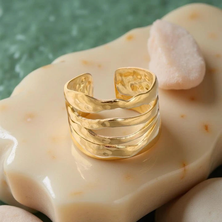 SENDA RING | Irregular Steel 