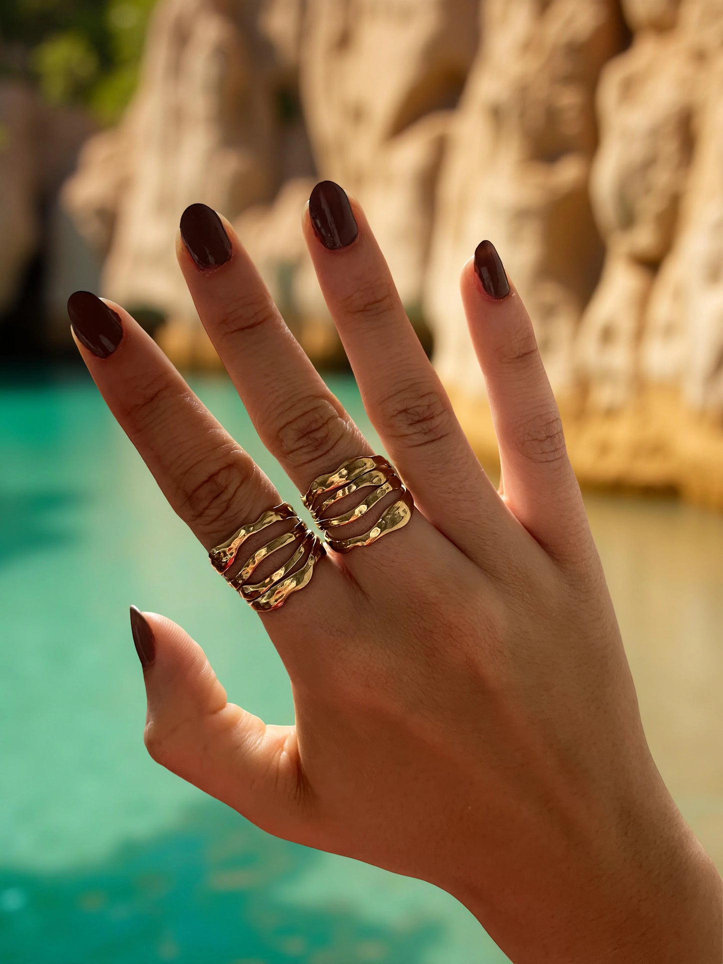 SENDA RING | Irregular Steel 