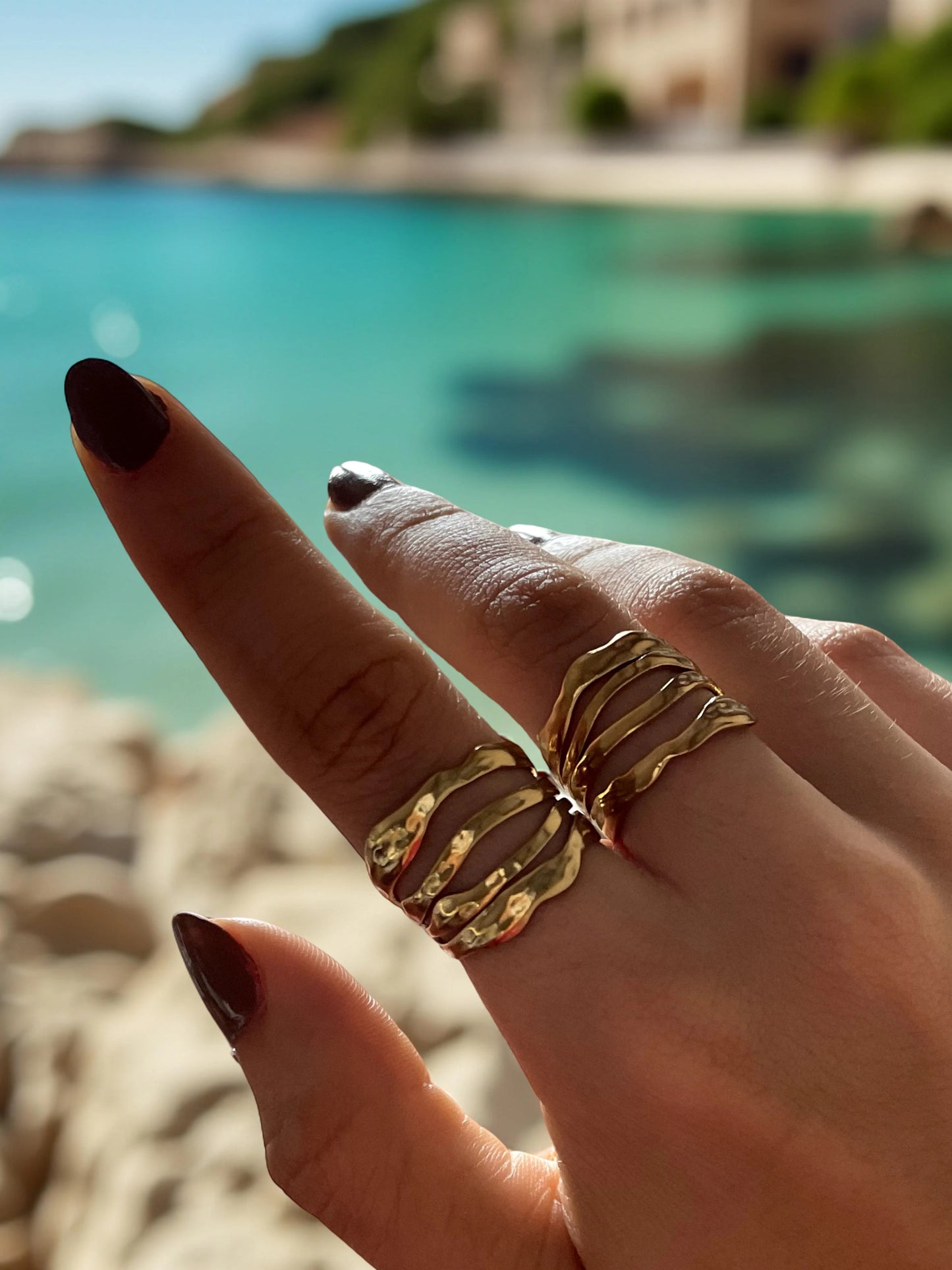 SENDA RING | Irregular Steel 
