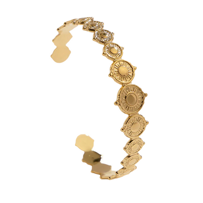 AURA BRACELET | Steel Chain with Pearl 