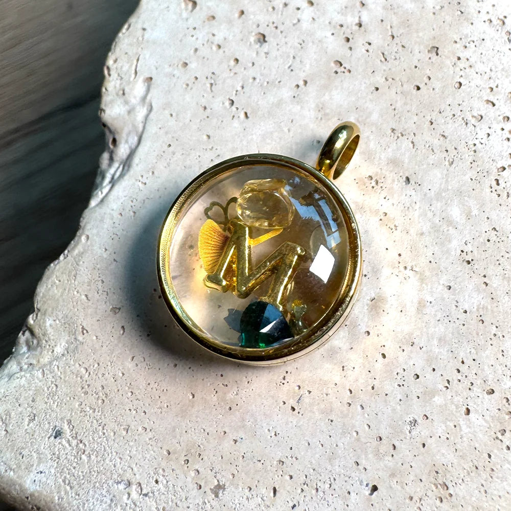 Charm Guard Wealth: amuleto de riqueza