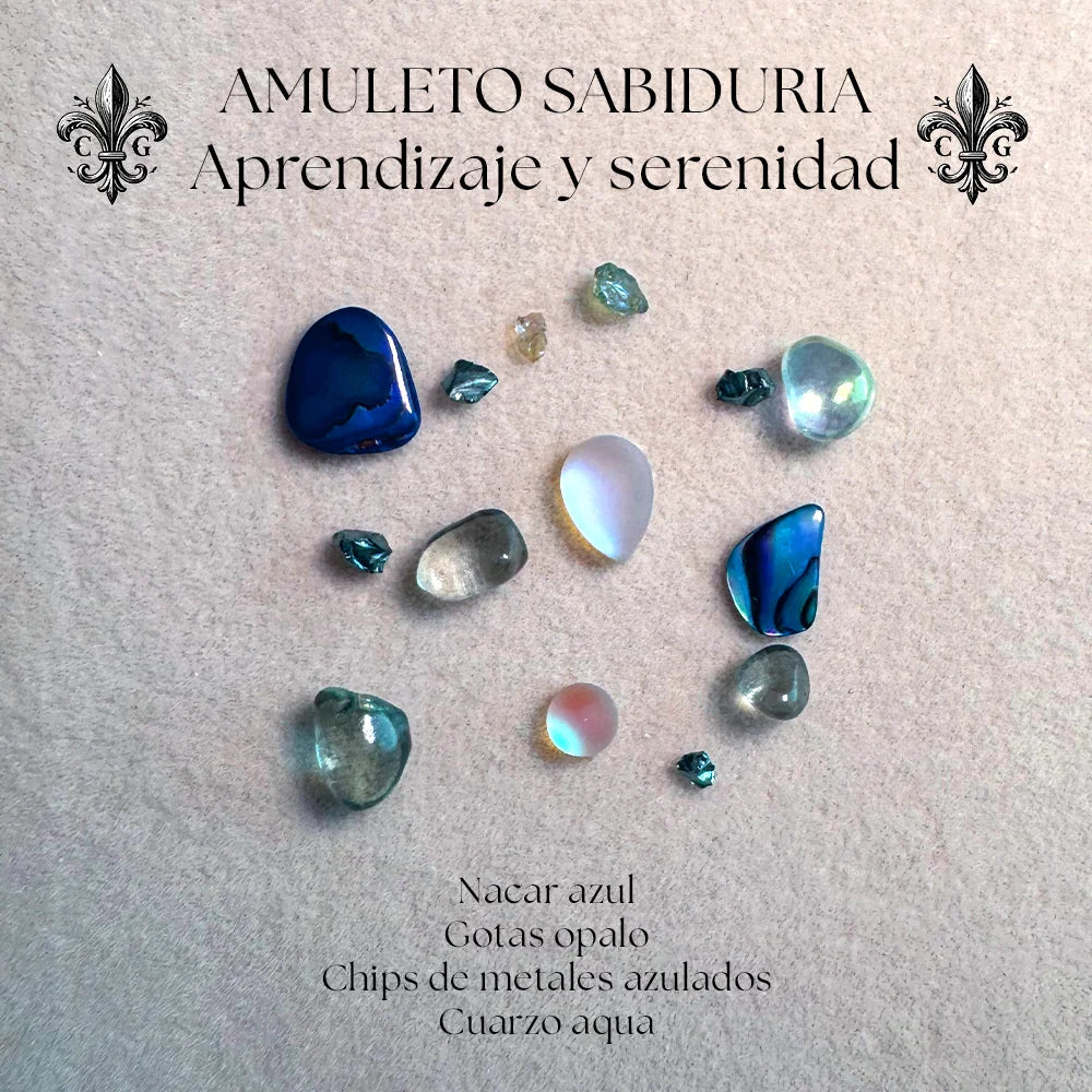 Charm Guard Wisdom: amuleto de sabiduría y serenidad